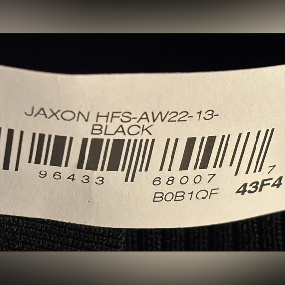 NEW THE DROP Elegant Black Button-Down Dress Jaxon rib sweater dress - Picture 14 of 16